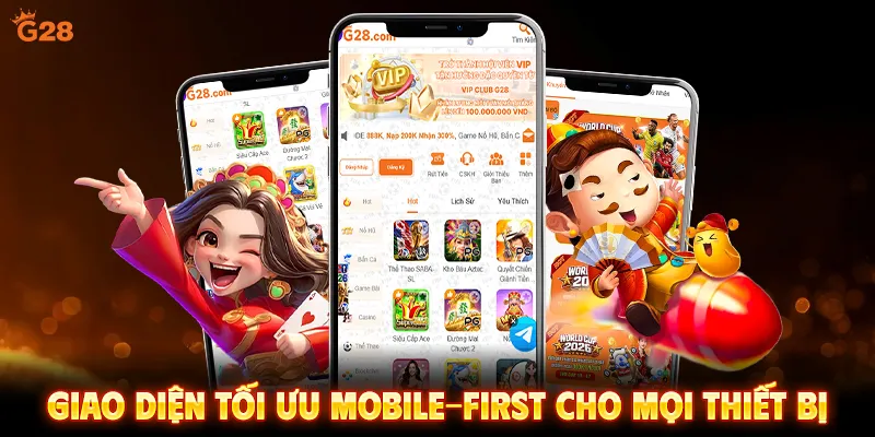 Giao diện mobile fist cho mọi thiết bị